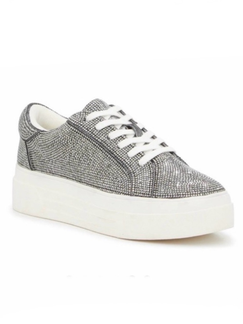 Jessica Simpson Anthracite Charcoal Cherello 2 Platform Sneakers Size 9.5